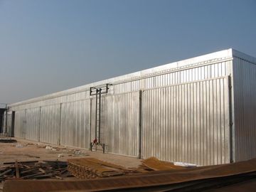 80m3 Volledig automatische houtdroger, industriële houtdrogers 800 mm diameter ventilator
