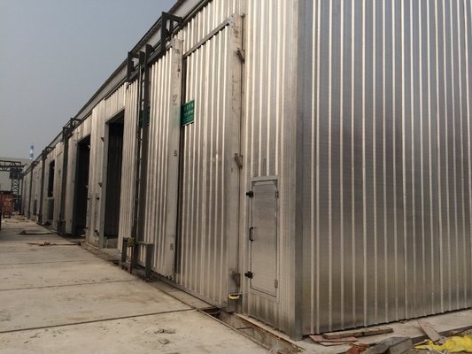 Volledig automatische snel droogende houtoven voor zacht hout 30 - 150 m3 capaciteit